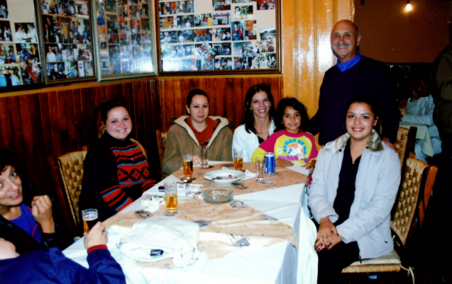 Restaurante com a família